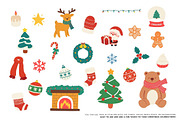 Christmas Hand drawn Illustrations, a Decorative Illustration by Victoruler (Thumbnail 2 of 2)
