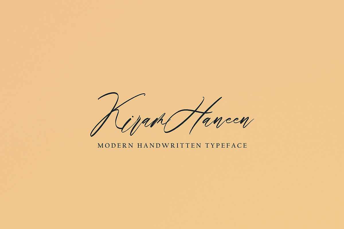 Horeythonas, a Handwritten Font by pineungtype (Photo 7 of 8)