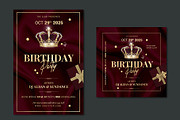 Birthday or Anniversary Party Flyer, a Flyer Template by Corrella Design (Thumbnail 2 of 3)