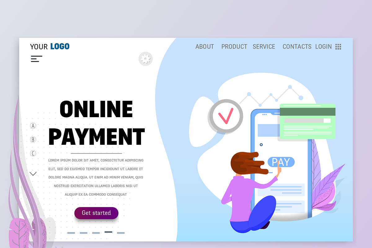 30 Landing Page Templates, a Templates & Theme by zao4nik (Photo 7 of 19)