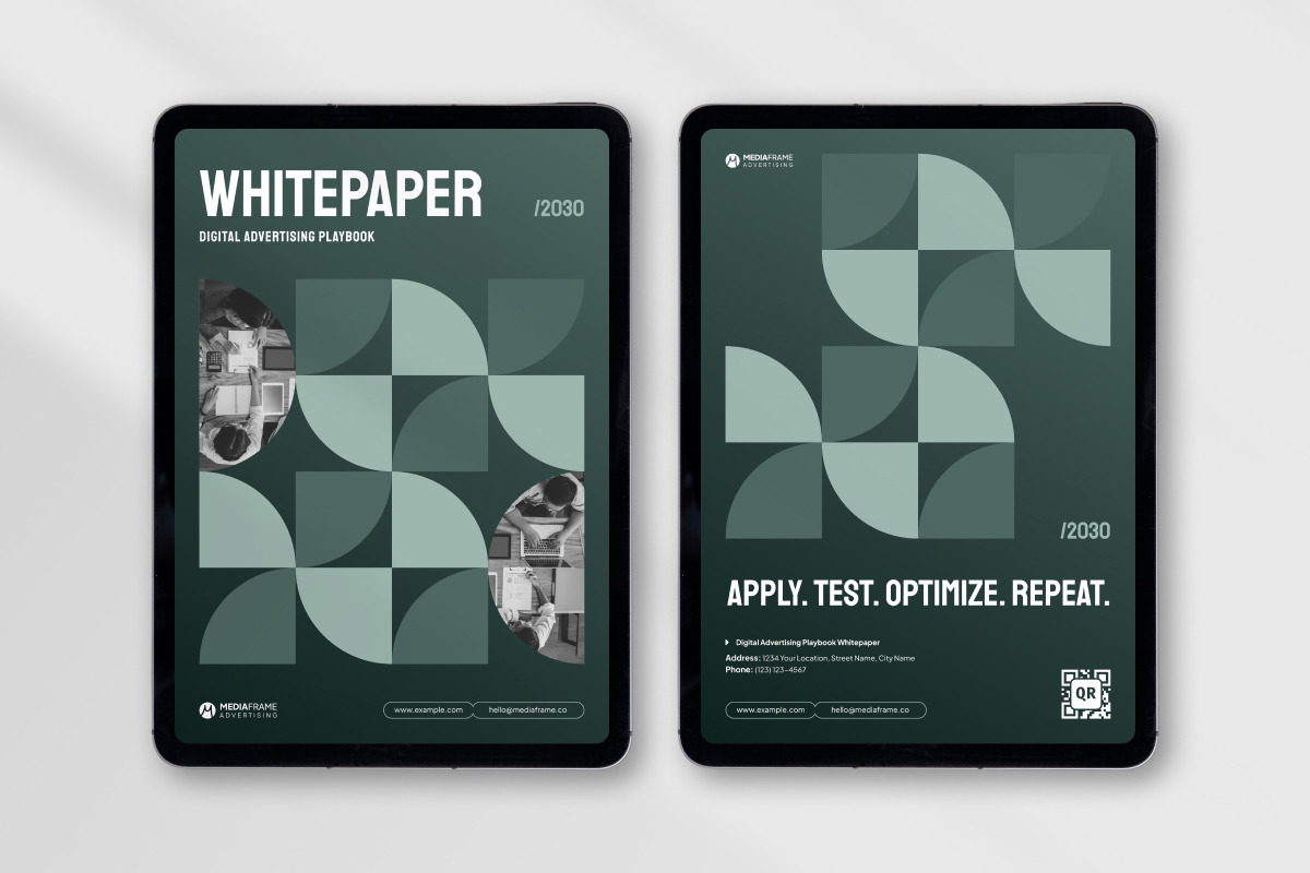 Performance Advertising Whitepaper, a Brochure Template by twinstd (Photo 6 of 6)