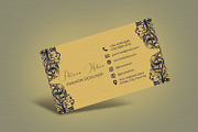 Elegant Business Card Design, a Business Card Template by Kseniya-Omega (Thumbnail 4 of 4)