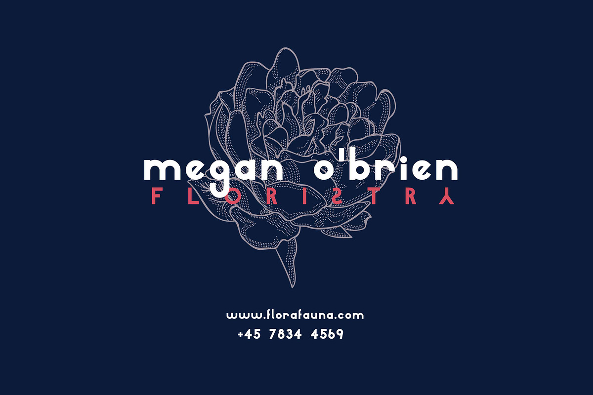 Mille Fleur | Sans Serif Font Duo preview 5