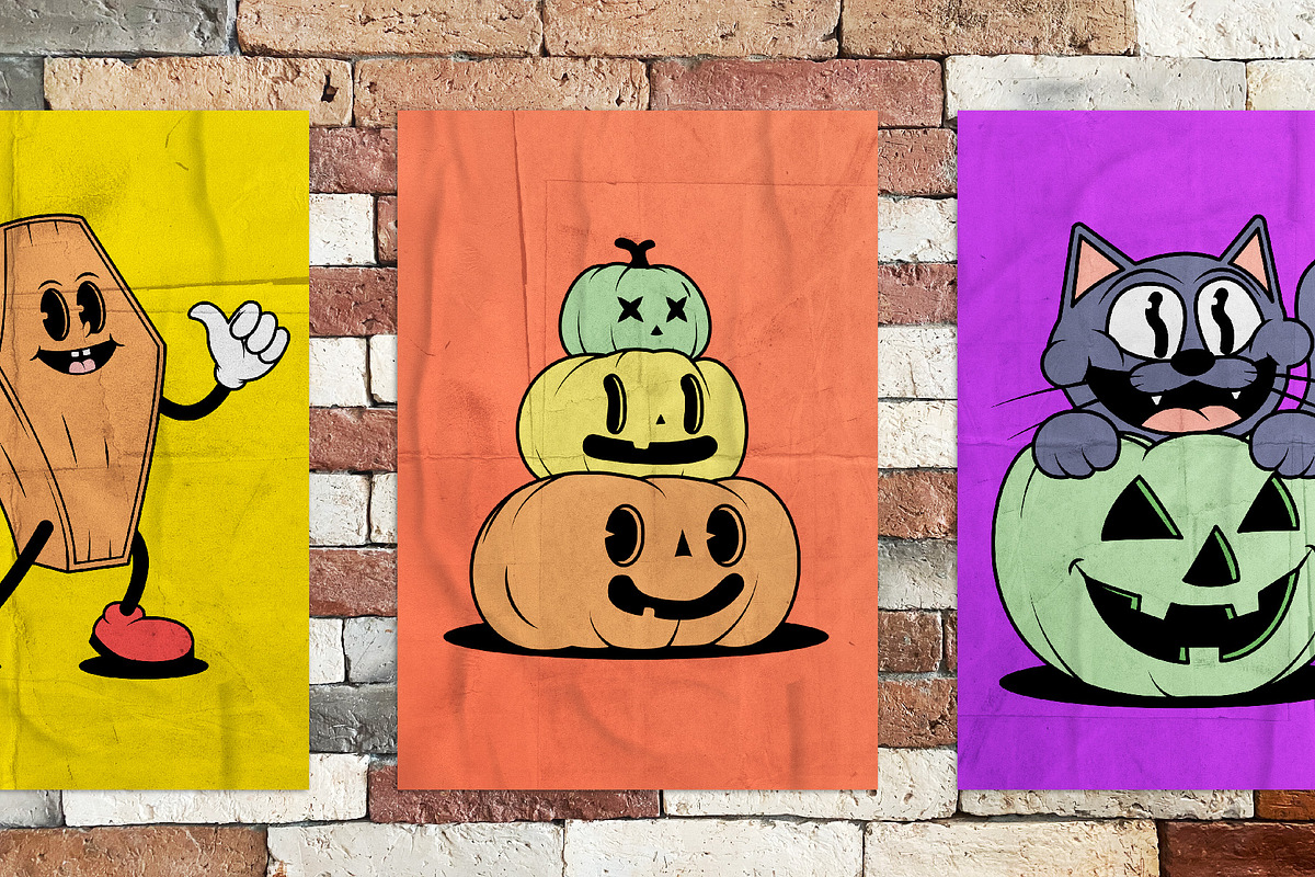 Fright Night Fun Halloween Character, a Seasonal Illustration by Sandypramana (Photo 11 of 11)