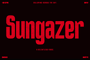 Sungazer - Display Typeface, a Font by Mabütype (Thumbnail 1 of 7)