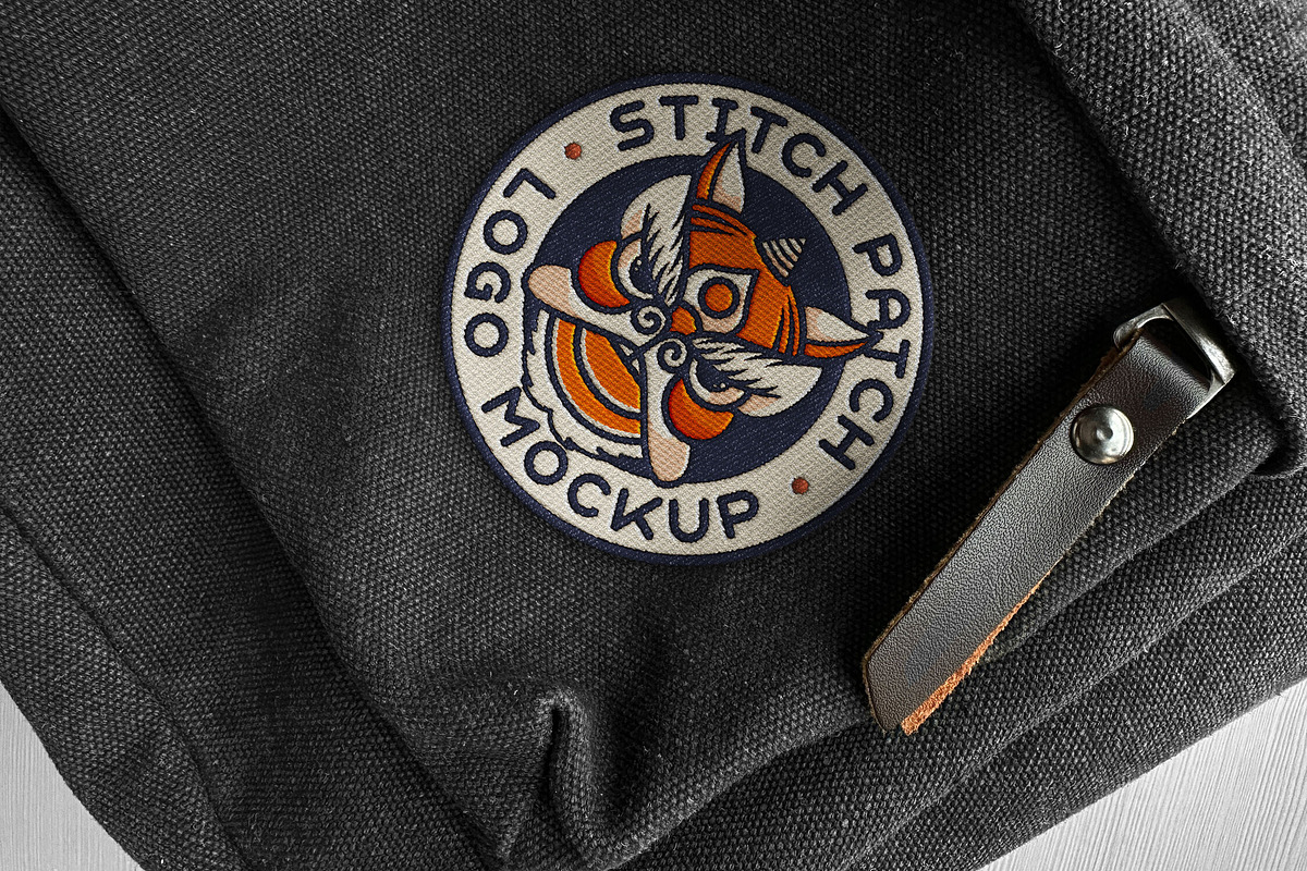 Backpack Patch Mockup, a Product Mockup by Design Squad (Photo 1 of 5)