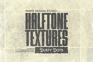 Halftone Textures - Dusty Dots
