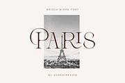 Brisca Miera - Chic Ligature Font, a Serif Font by suhadidesign (Thumbnail 3 of 13)