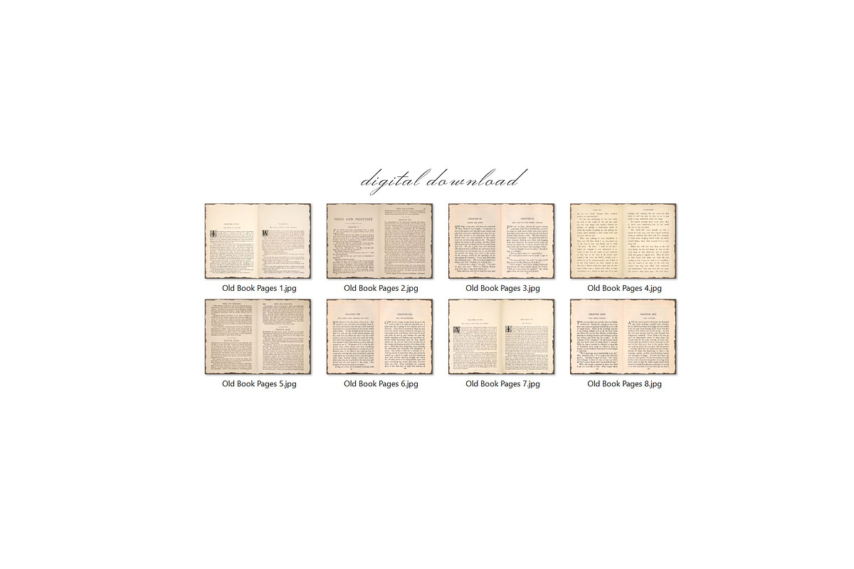 Old Book Paper (Double Page Spreads), a Texture Illustration by Secret Helper (Photo 7 of 7)