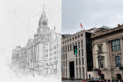 Pencil Sketch Art Photoshop Mockup, an Action Add-On by INTENTFX (Thumbnail 10 of 22)
