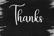 Brush Black | Script Font, a Handwritten Font by Scratchones (Thumbnail 9 of 9)