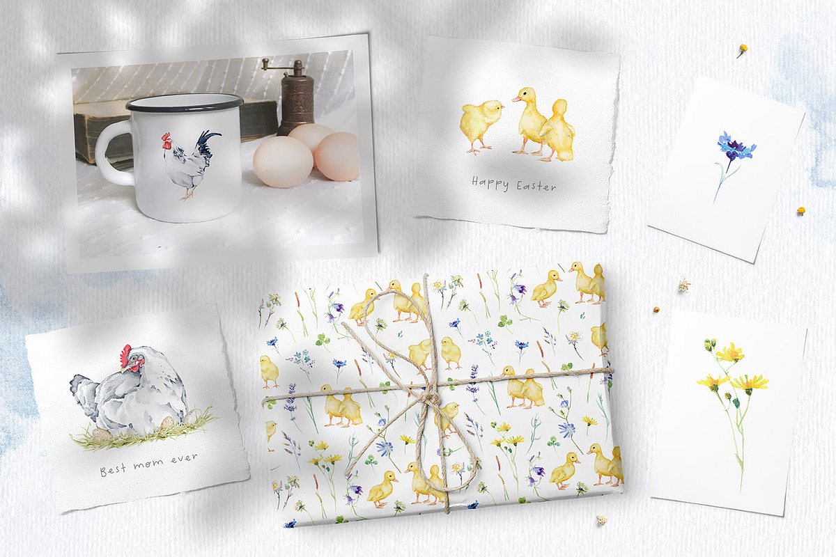Charming Rustic Watercolors, an Animal Illustration by Eva Katerina (Photo 14 of 15)
