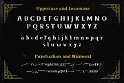 MORQA - Display Font, a Blackletter Font by trabaskriya (Thumbnail 5 of 8)