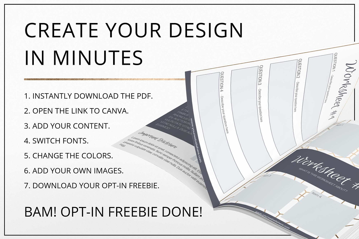 Lead Magnet Templates Canva InDesign, a Magazine Template by Lady Boss Studio (Photo 3 of 9)