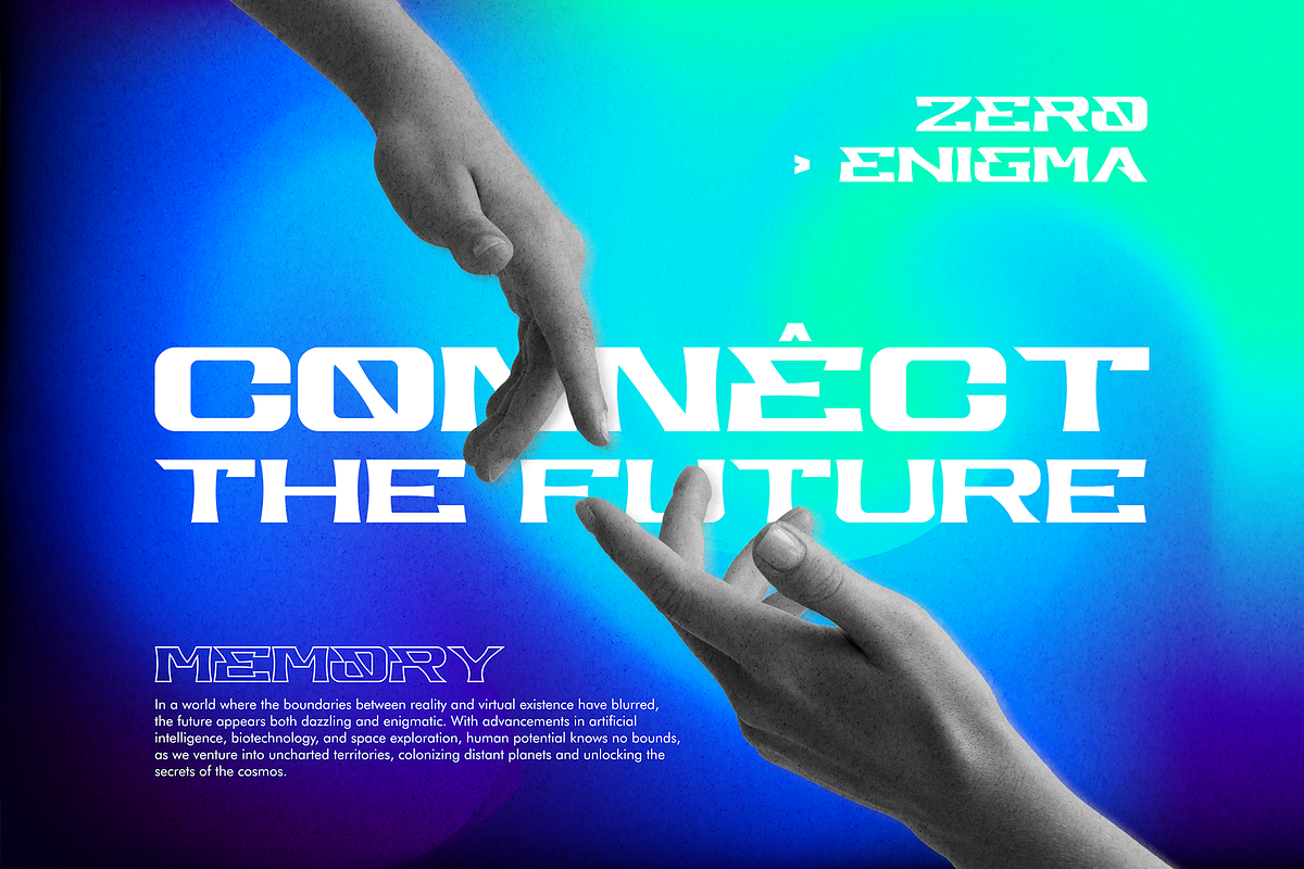 Meta Futura - Futuristic Font, a Serif Font by figuree studio (Photo 4 of 8)