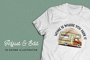 Retro Camper Vans, an Illustration by the cabin supply co (Thumbnail 3 of 4)