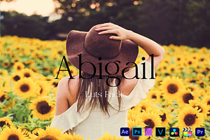 Abigail | Luts Pack, an Action Add-On by Graphpres