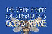 Hominer Art Deco Font, a Sans Serif Font by Letterhend Studio (Thumbnail 2 of 10)