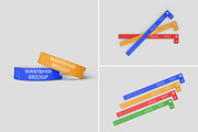 Wristband Mockup, an Advertising Mockup by Farabion Studio (Thumbnail 1 of 4)