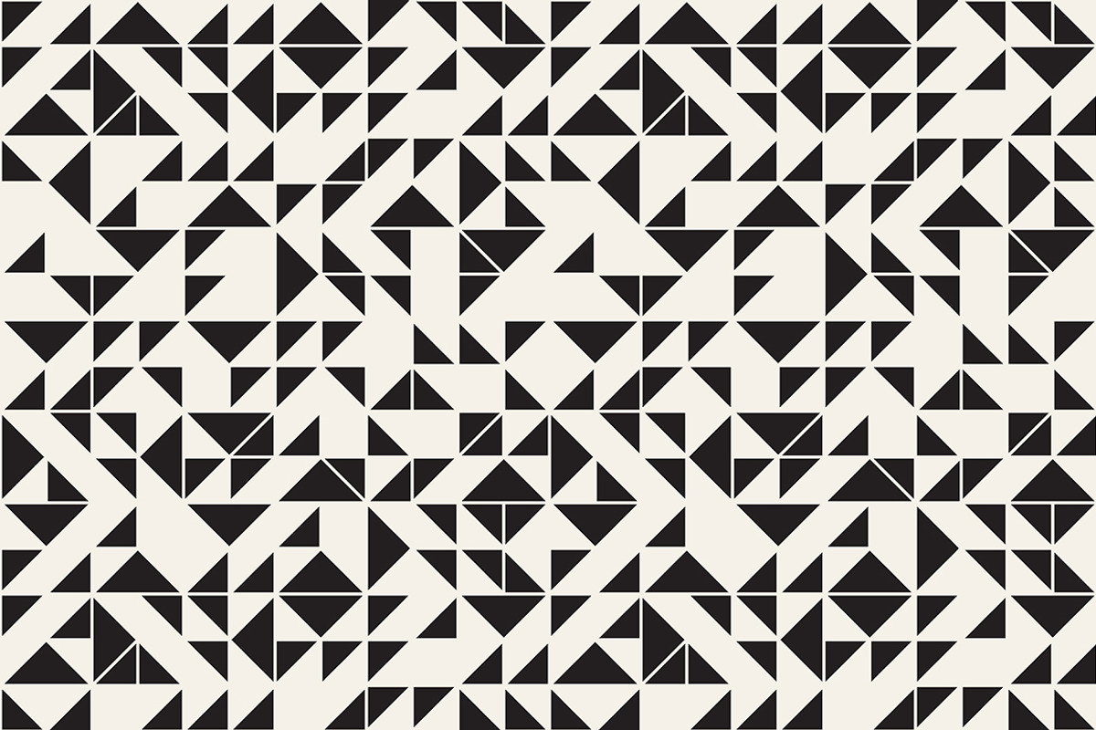 Triangles. Seamless Patterns. Set 4, a Pattern Graphic by Curly_Pat