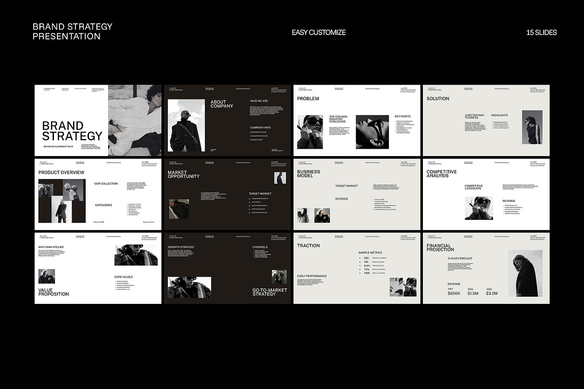 Brand Strategy Google Slides, a Presentation Template by adoestudio (Photo 6 of 7)