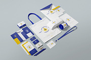Business Stationery Mockup Scenes, a Stationery Template by ZippyPixels (Thumbnail 3 of 4)