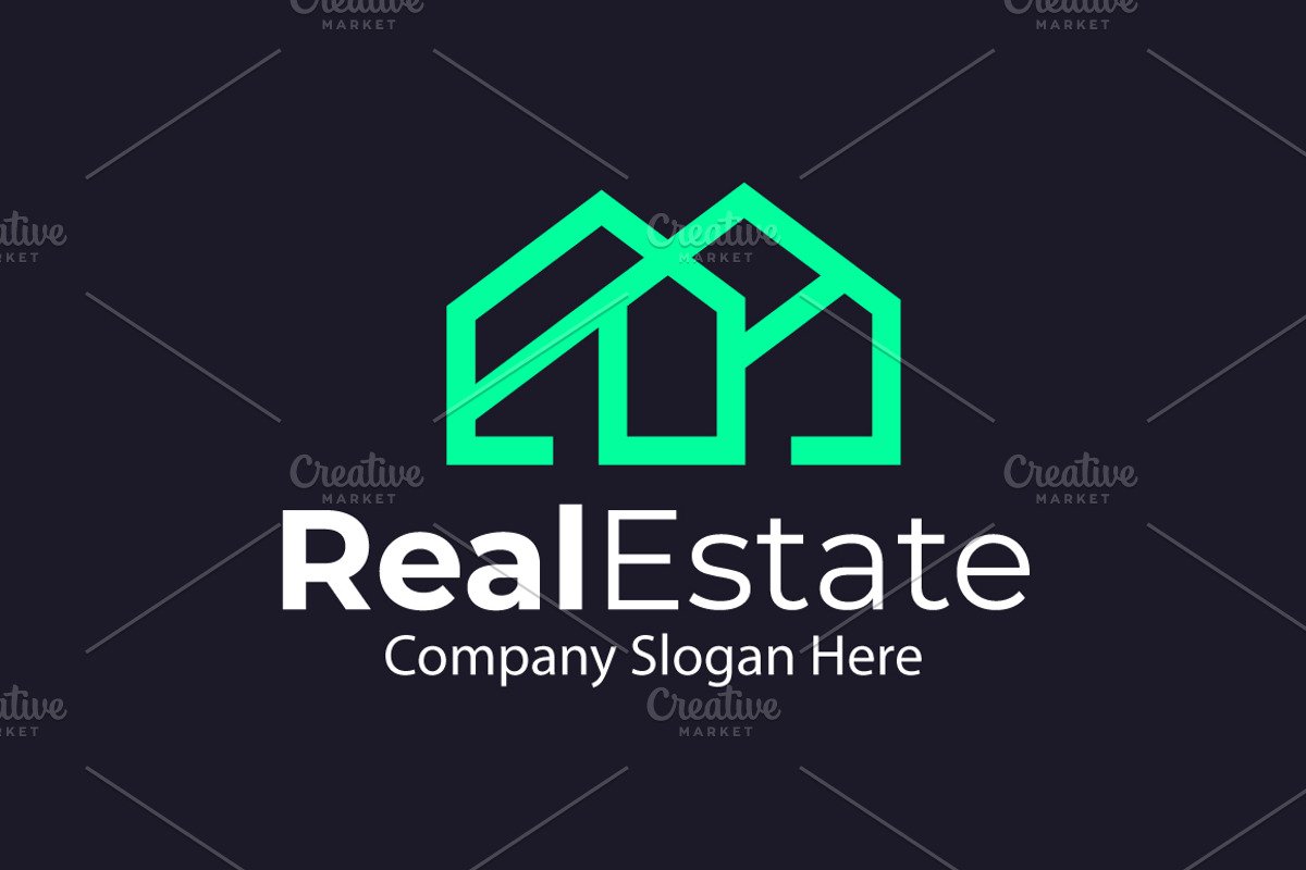 Real Estate logo, a Branding & Logo Template by saifulbranding (Photo 2 of 4)