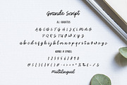 Grande Holiday - Font Trio, a Script Font by Littlehand (Thumbnail 7 of 9)