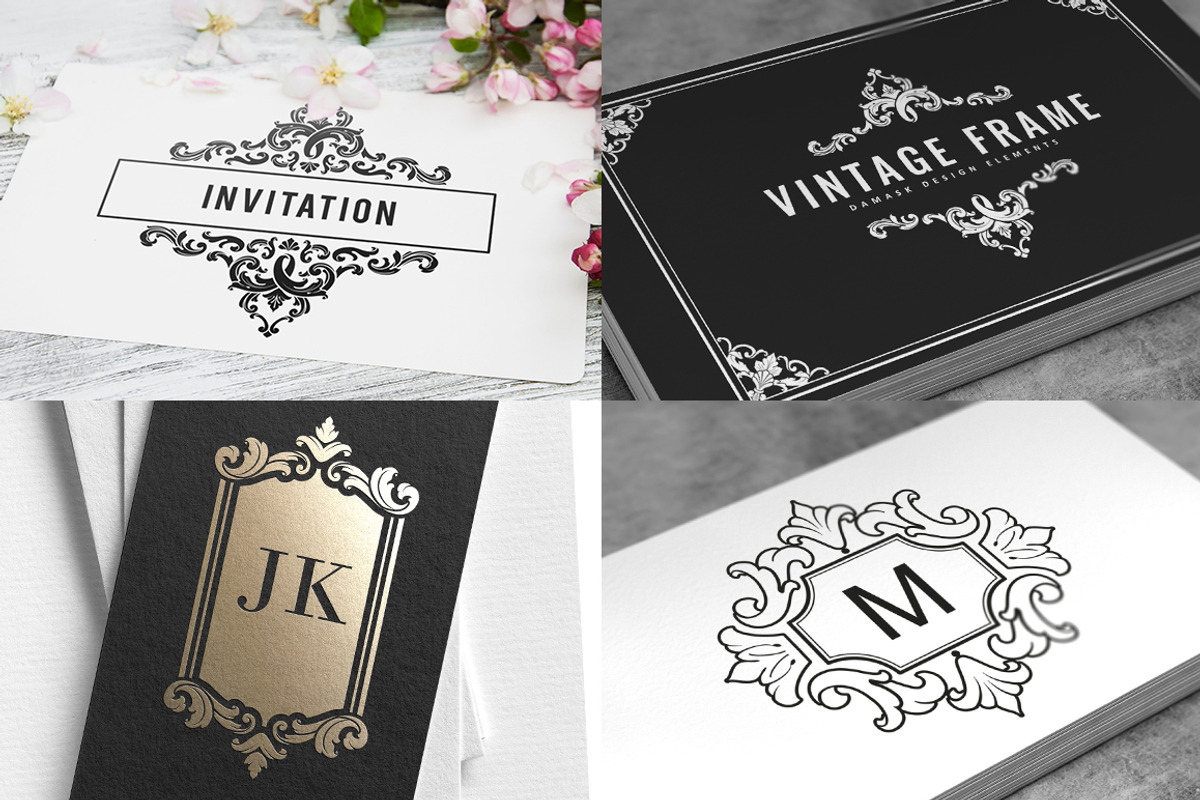Vintage Logo & Monogram Templates, an Object Graphic by Solana (Photo 3 of 11)