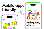 NEXUS - Premium Fintech Illustration, an Illustration by Creative Graphics (Thumbnail 4 of 8)