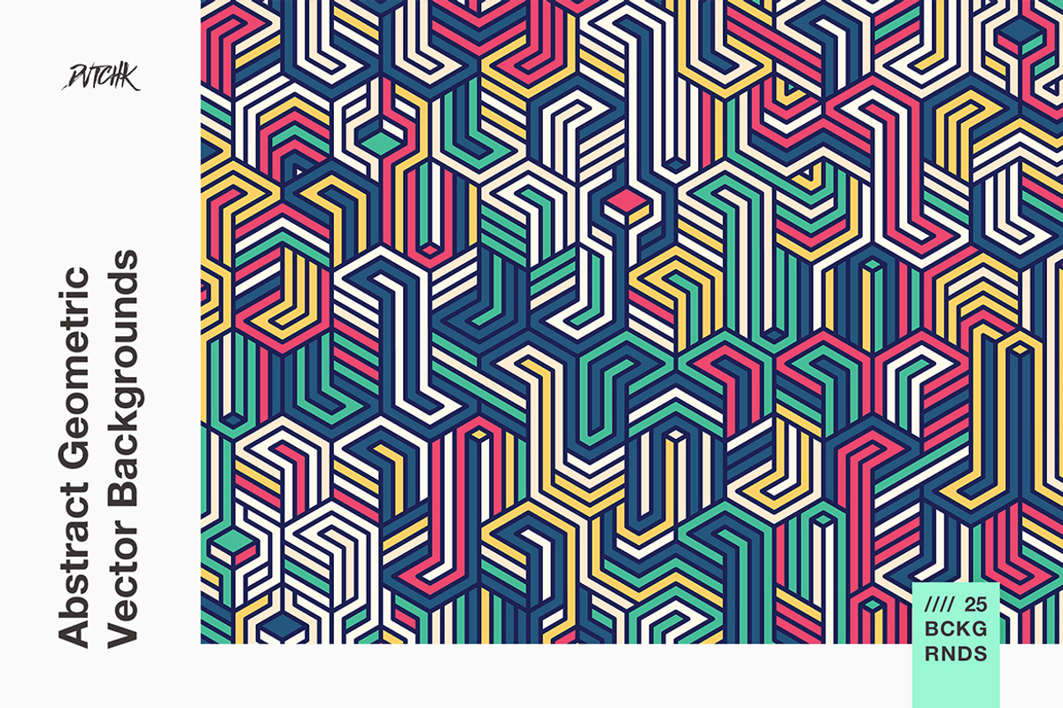Abstract Geometric Vector Background, a Background Graphic by dvtchk (Photo 8 of 16)