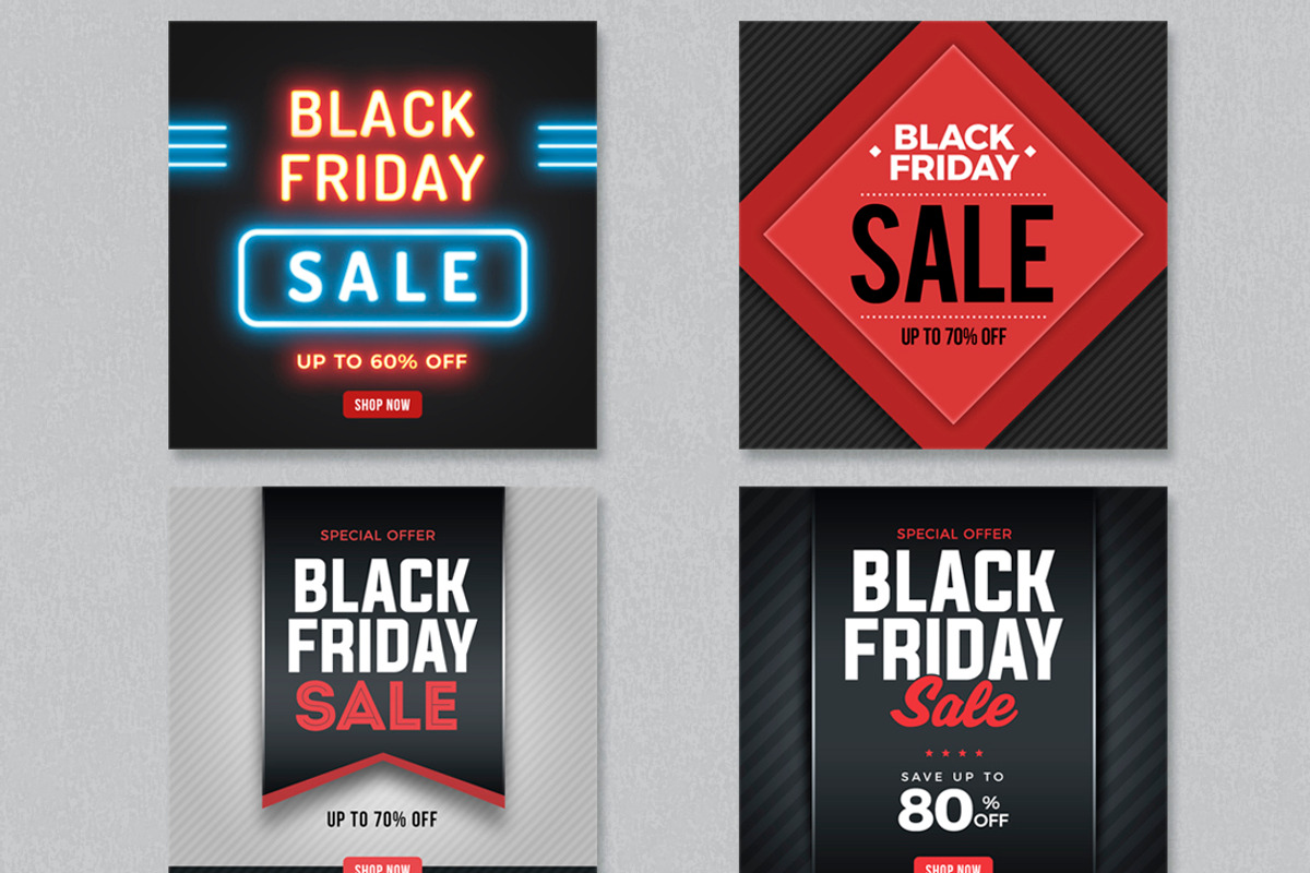 Black Friday Banners, a Templates & Theme by DesignWorkz (Photo 2 of 3)