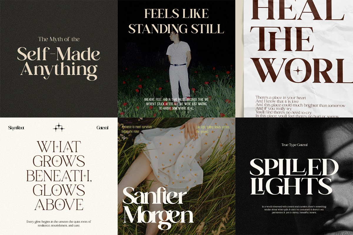 TT Gateral – Elegant Serif Typeface, a Serif Font by truetype (Photo 5 of 15)