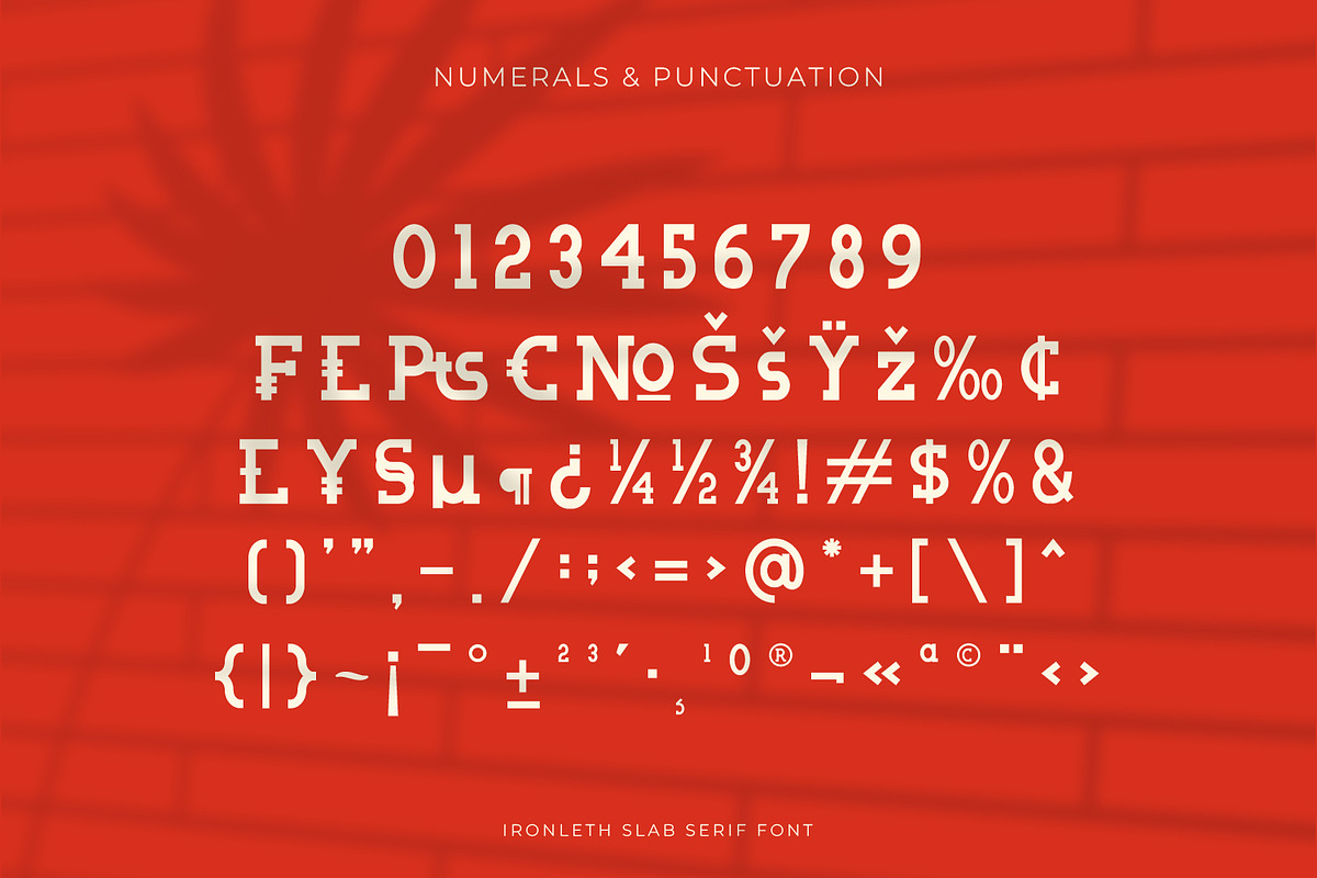Ironleth - Slab Serif Typeface Font, a Slab Serif Font by Rishsketch (Photo 13 of 15)