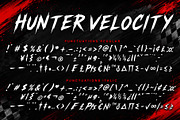 Hunter Velocity, a Script Font by Yoga Letter (Thumbnail 9 of 10)