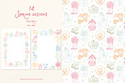 Whimsical Set Cozy Spring, a Seasonal Illustration by ViktoriyaD (Thumbnail 15 of 22)