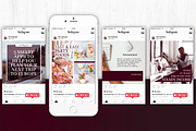 Gloria | Instagram templates pack, a Social Media Template by Nassiie (Thumbnail 4 of 5)