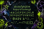 Midnight Ritual - Graffiti Font, a Serif Font by HipFonts (Thumbnail 2 of 10)