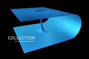 Illustrations of wormhole model., an Object Illustration by Julvil (Thumbnail 7 of 8)
