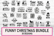 Funny Christmas SVG Bundle, an Object Graphic by TumblerArtDS (Thumbnail 4 of 4)