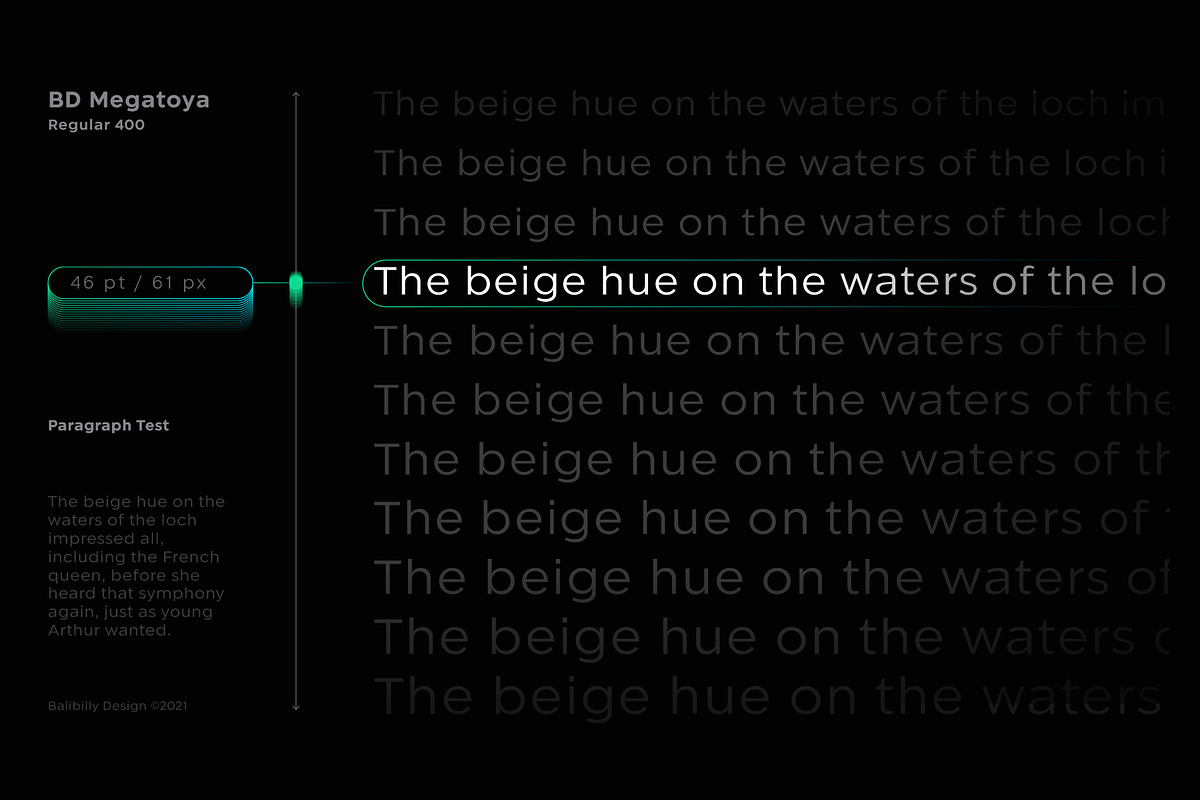 BD. Megatoya - Gemetric Sans Serif, a Font by Balibilly Design (Photo 4 of 16)