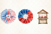 4th of July Fireworks Sublimation, an Illustration by Libby Wishes (Thumbnail 5 of 6)