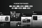 Recording & Music Studio Elementor, a WordPress Template by SLAB! Design (Thumbnail 2 of 5)