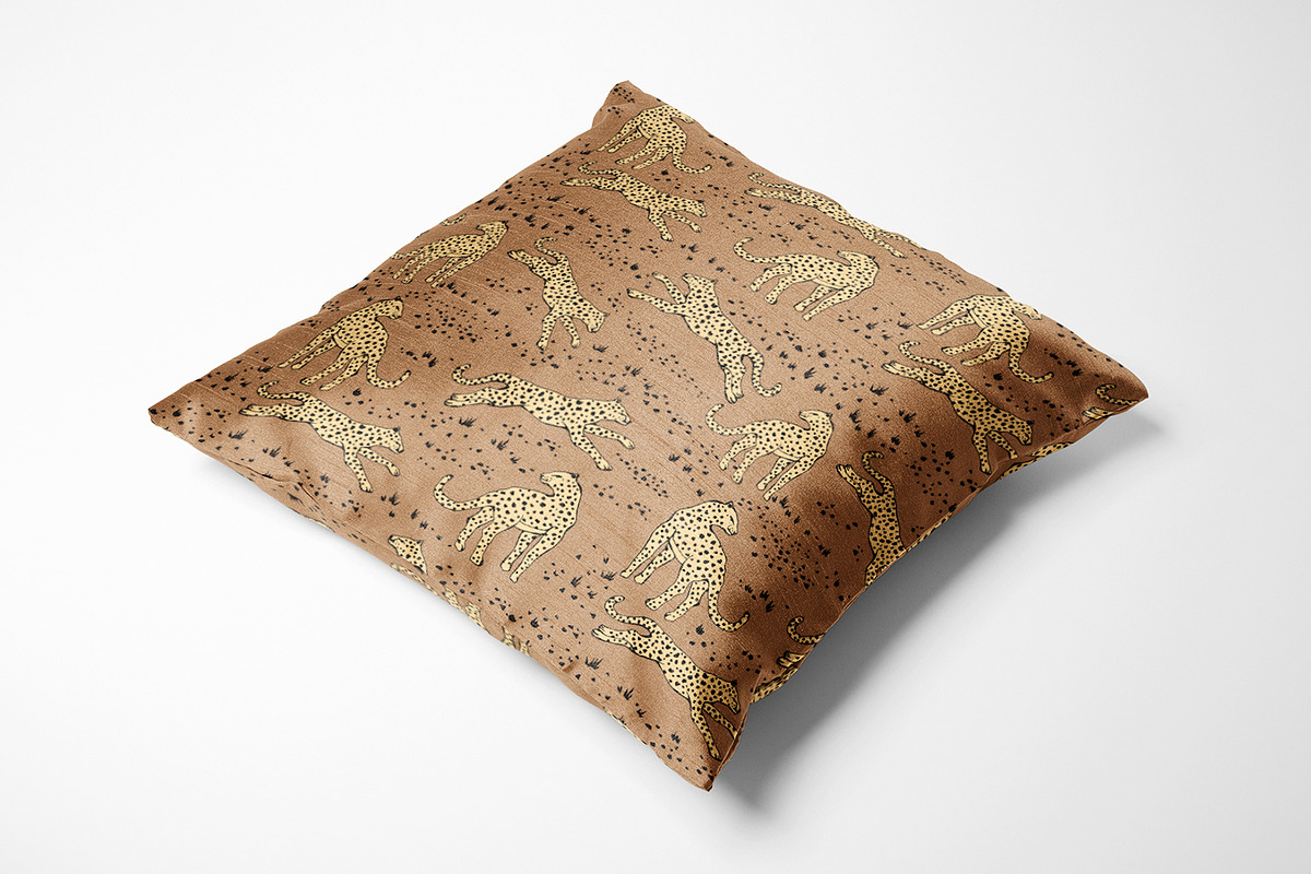 Hand Drawn Wild Leopards, a Wallpaper Graphic by MalyskaStudio (Photo 15 of 17)