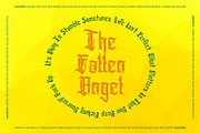 Lancielot - Medieval Blackletter, a Blackletter Font by Dhabee (Thumbnail 13 of 15)