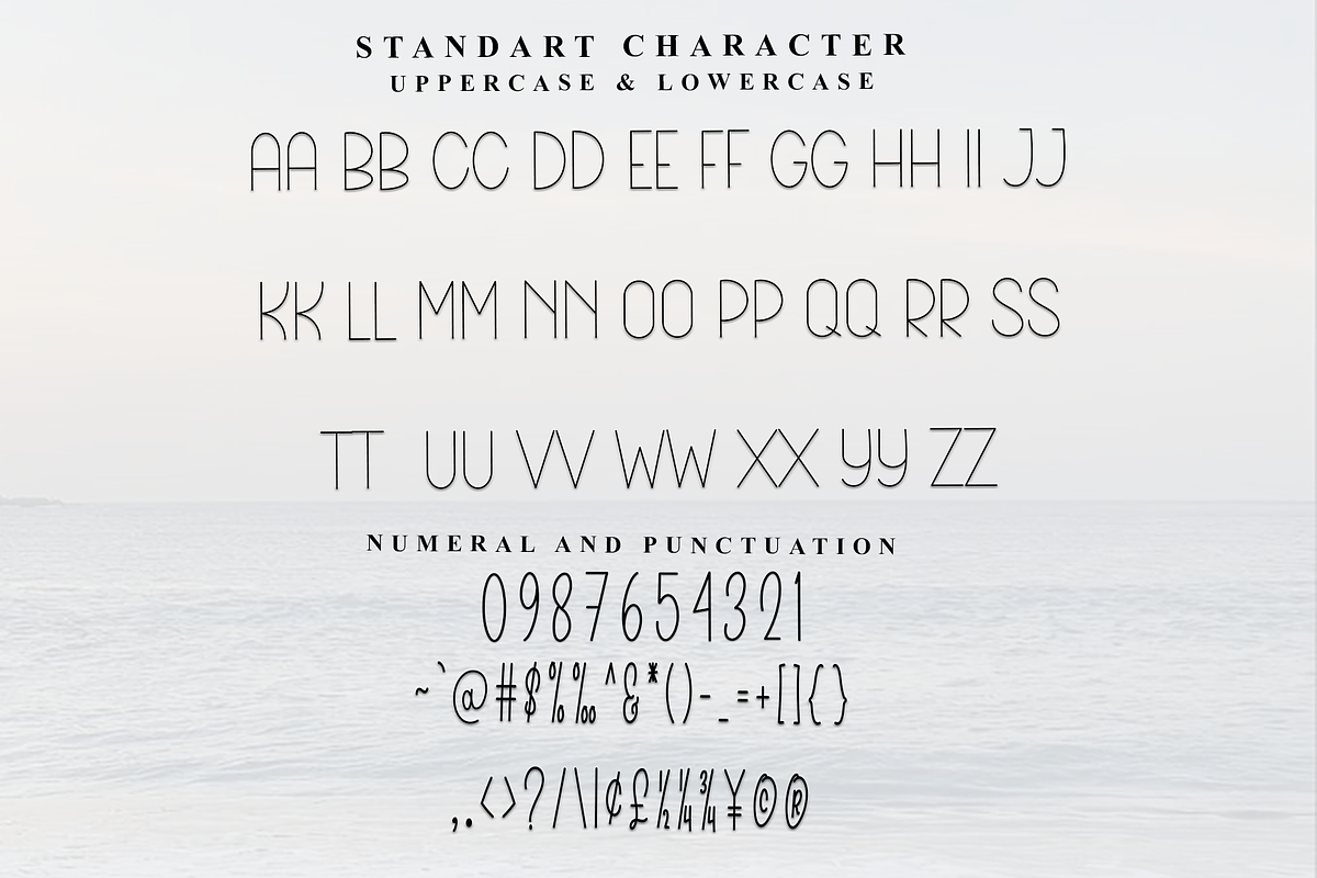 Valentine Minimalist, a Sans Serif Font by InermediaSTUDIO (Photo 3 of 7)