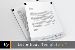 Letterhead Template V.01