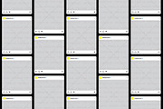 FRAMES / Instagram Vector Mockup Kit, a Social Media Template by Circular (Thumbnail 4 of 20)