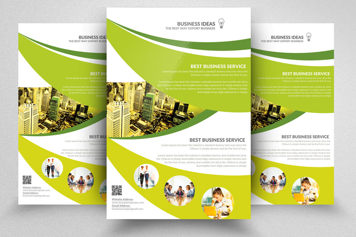 100 Business Flyers Mega Bundle, a Flyer Template by Design Up (Photo 41 of 100)