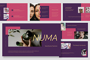 Numa : Beauty Brand Google Slides, a Presentation Template by Punkl Camp (Thumbnail 1 of 16)